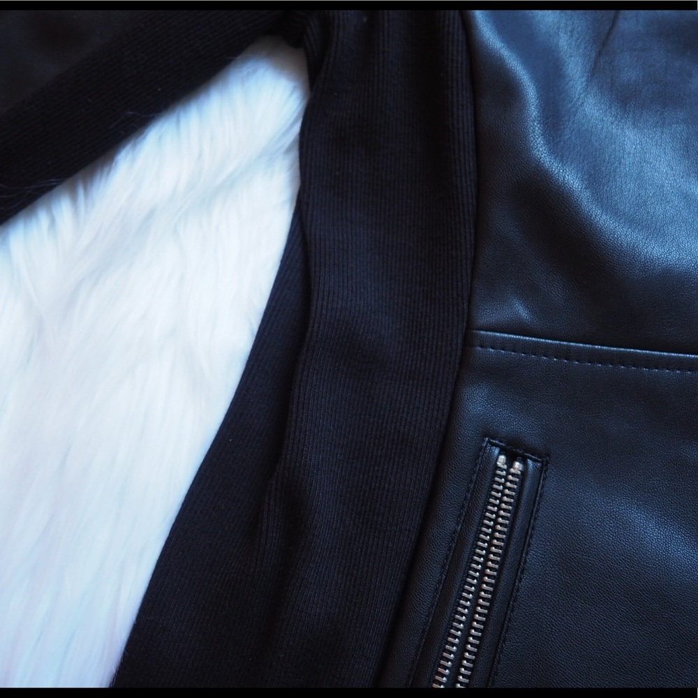 Faux Leather Jacket - Picture 2 of 6